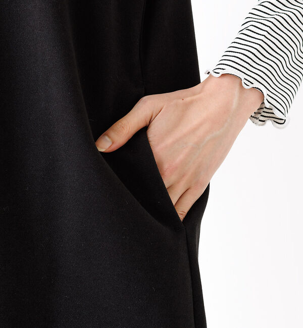 abahouse mavie「【前後着用可】カルゼジャージーワンピース」|ワンピース|