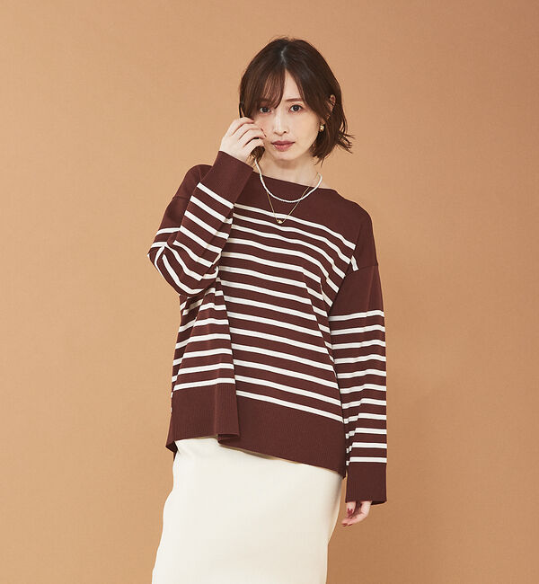 abahouse mavie「パール&ワントップチェーン2連ネックレス」|ネックレス|