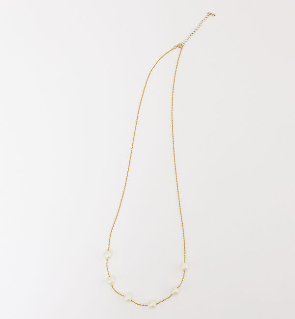 abahouse mavie「コットンパールネックレス」|ネックレス|