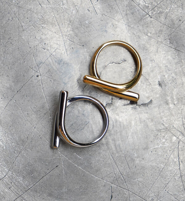 abahouse mavie「【NOVA】サージカルステンレスWシャインリング」|リング|