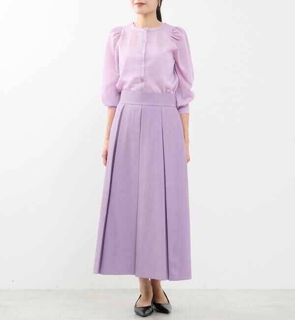 TIARA「カルゼタックフレアスカート」|スカート|