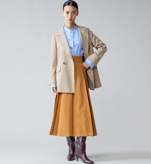 TIARA「カルゼタックフレアスカート」|スカート|