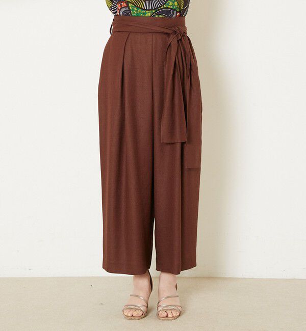 Liesse「リボン付きフレアパンツ」|その他|