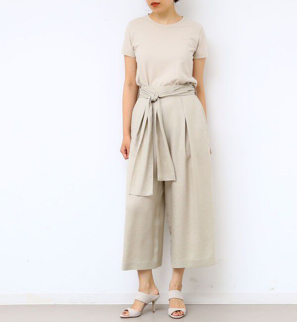 Liesse「リボン付きフレアパンツ」|その他|