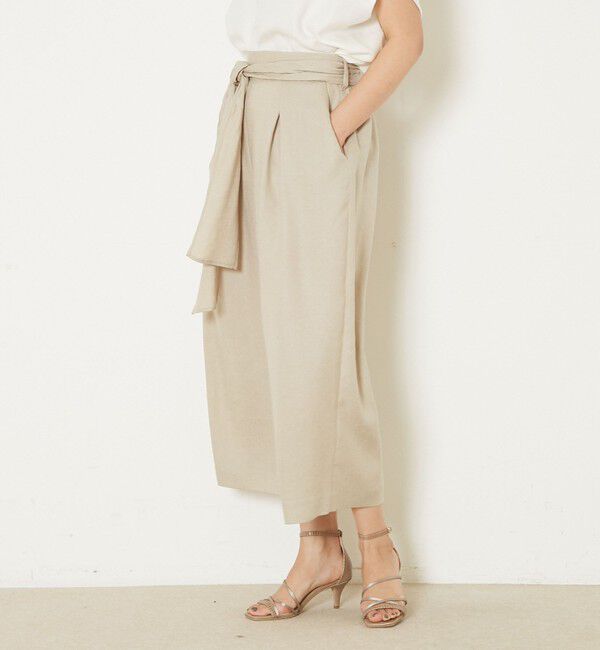 Liesse「リボン付きフレアパンツ」|その他|