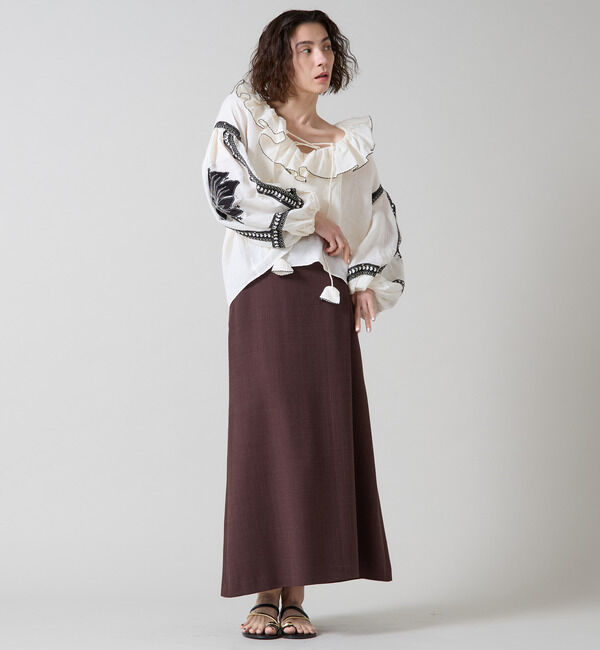 Liesse「Aラインロングスカート」|スカート|