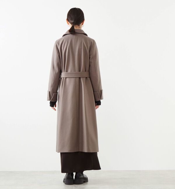 Soffitto「【定番アレンジ】圧縮メルトンスタンドカラーコート」|その他|