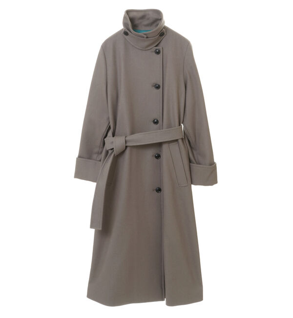 Soffitto「【定番アレンジ】圧縮メルトンスタンドカラーコート」|その他|