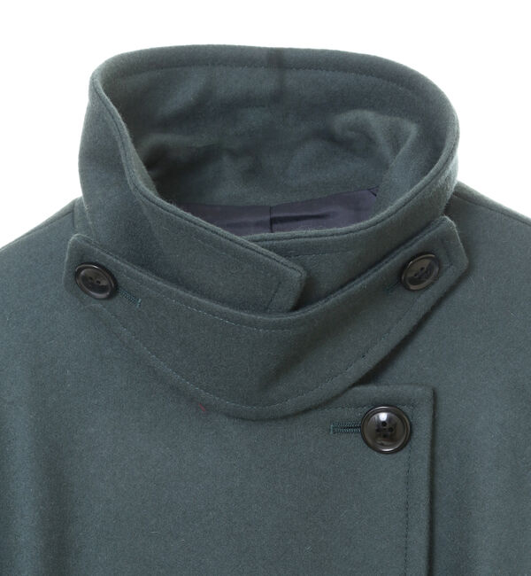 Soffitto「【定番アレンジ】圧縮メルトンスタンドカラーコート」|その他|