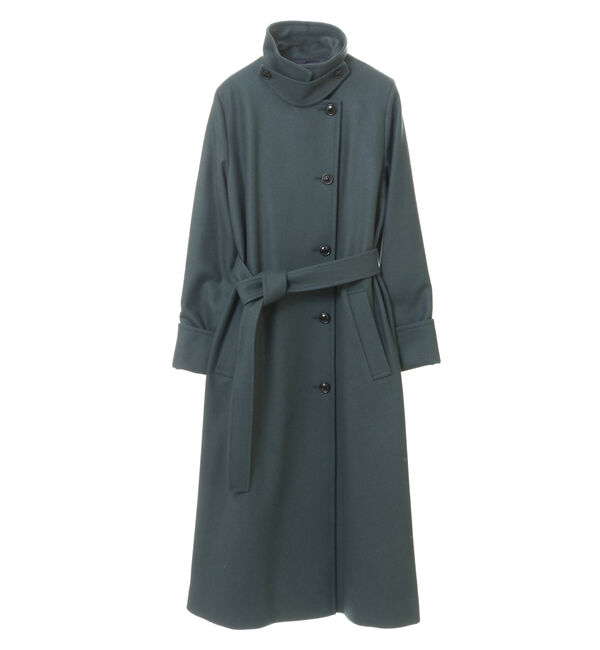 Soffitto「【定番アレンジ】圧縮メルトンスタンドカラーコート」|その他|