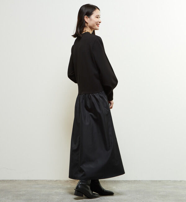 Soffitto「異素材使いワンピース」|ワンピース|