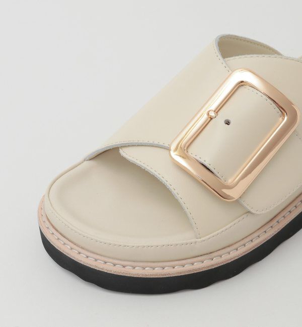 A_「【MOHI/モヒ】バックル厚底サンダル」|サンダル|