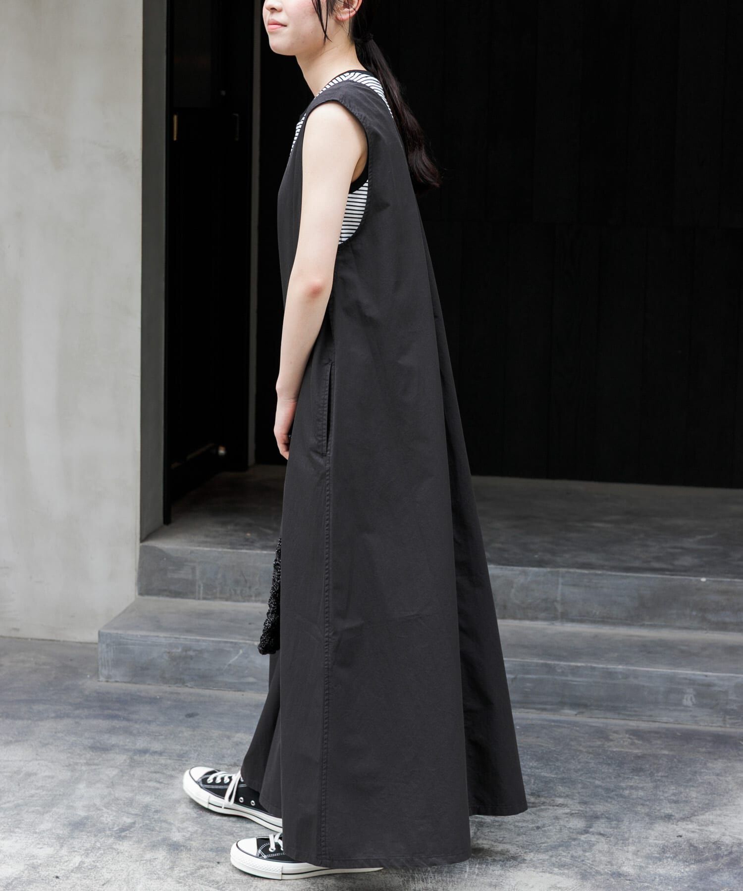 URBAN RESEARCH DOORS「FORK&SPOON　テントラインUネックワンピース」|ワンピース|