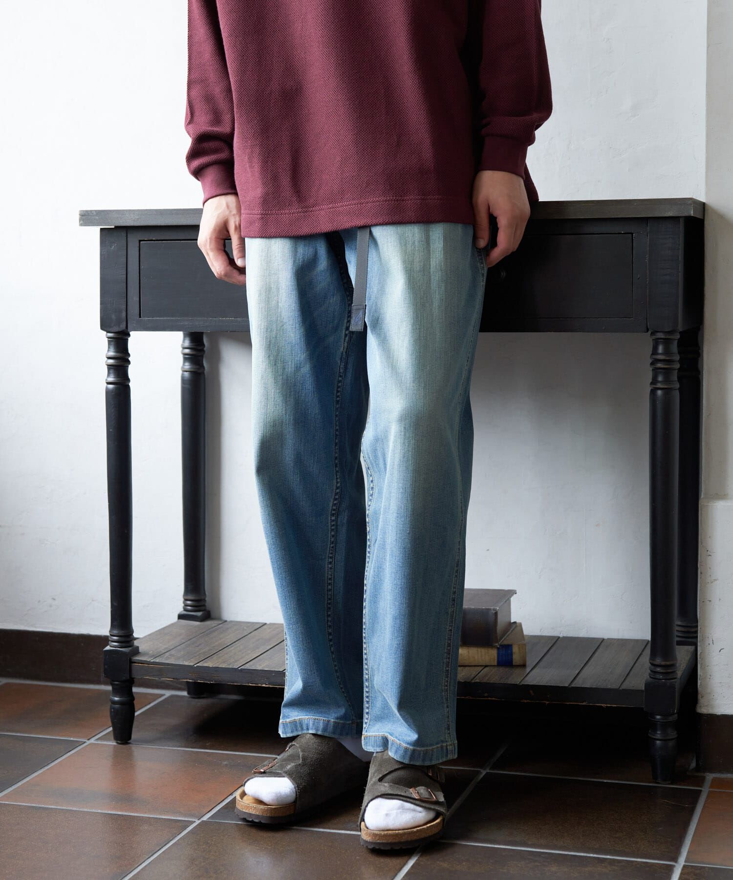 URBAN RESEARCH DOORS「『別注』Gramicci　Mountain Wide Pants」|デニム|
