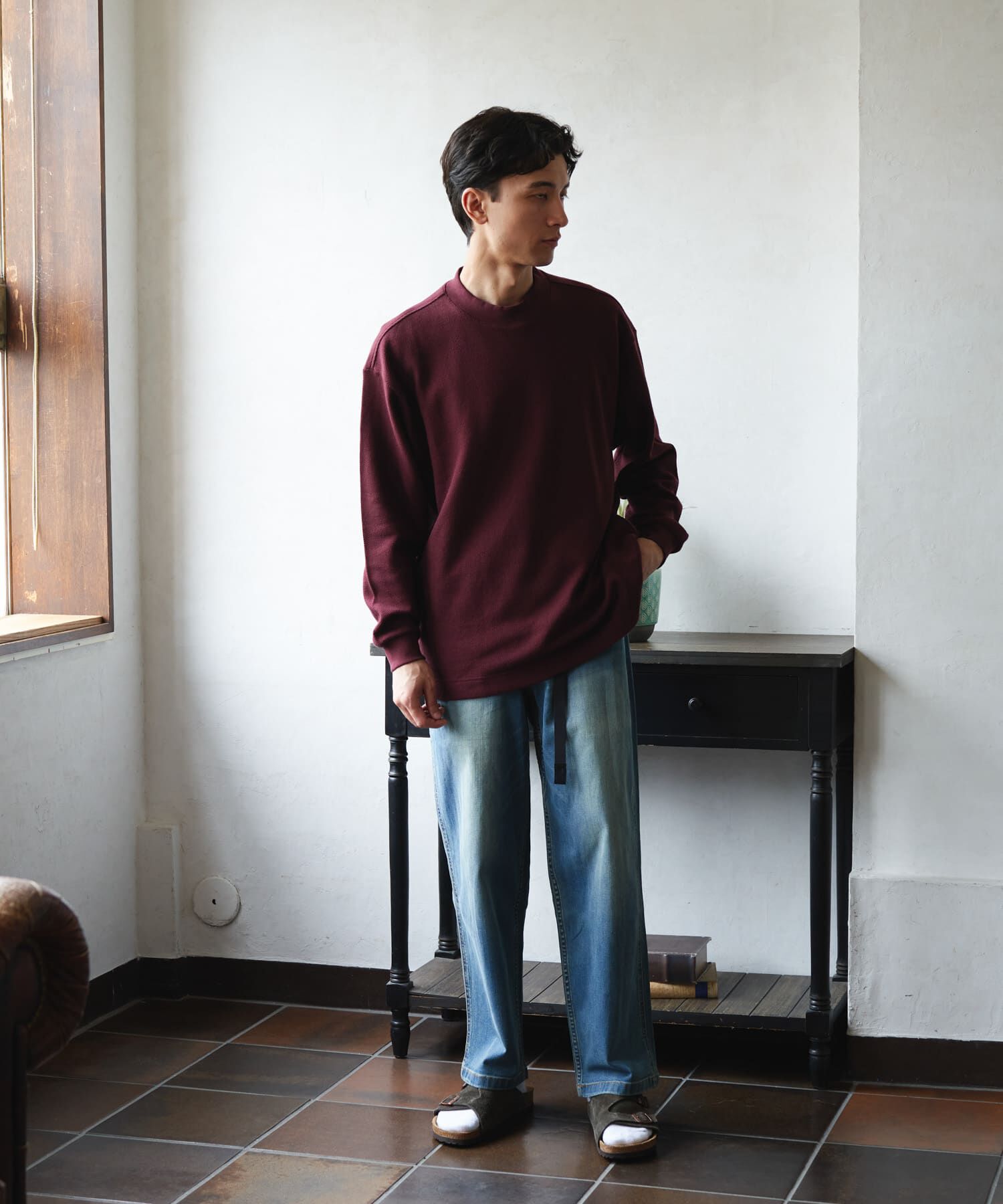 URBAN RESEARCH DOORS「『別注』Gramicci　Mountain Wide Pants」|デニム|