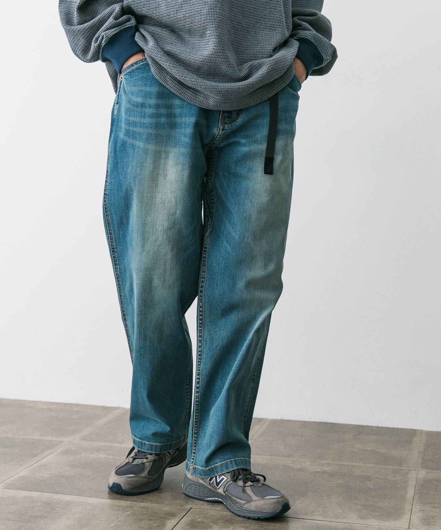 URBAN RESEARCH DOORS「『別注』Gramicci　Mountain Wide Pants」|デニム|