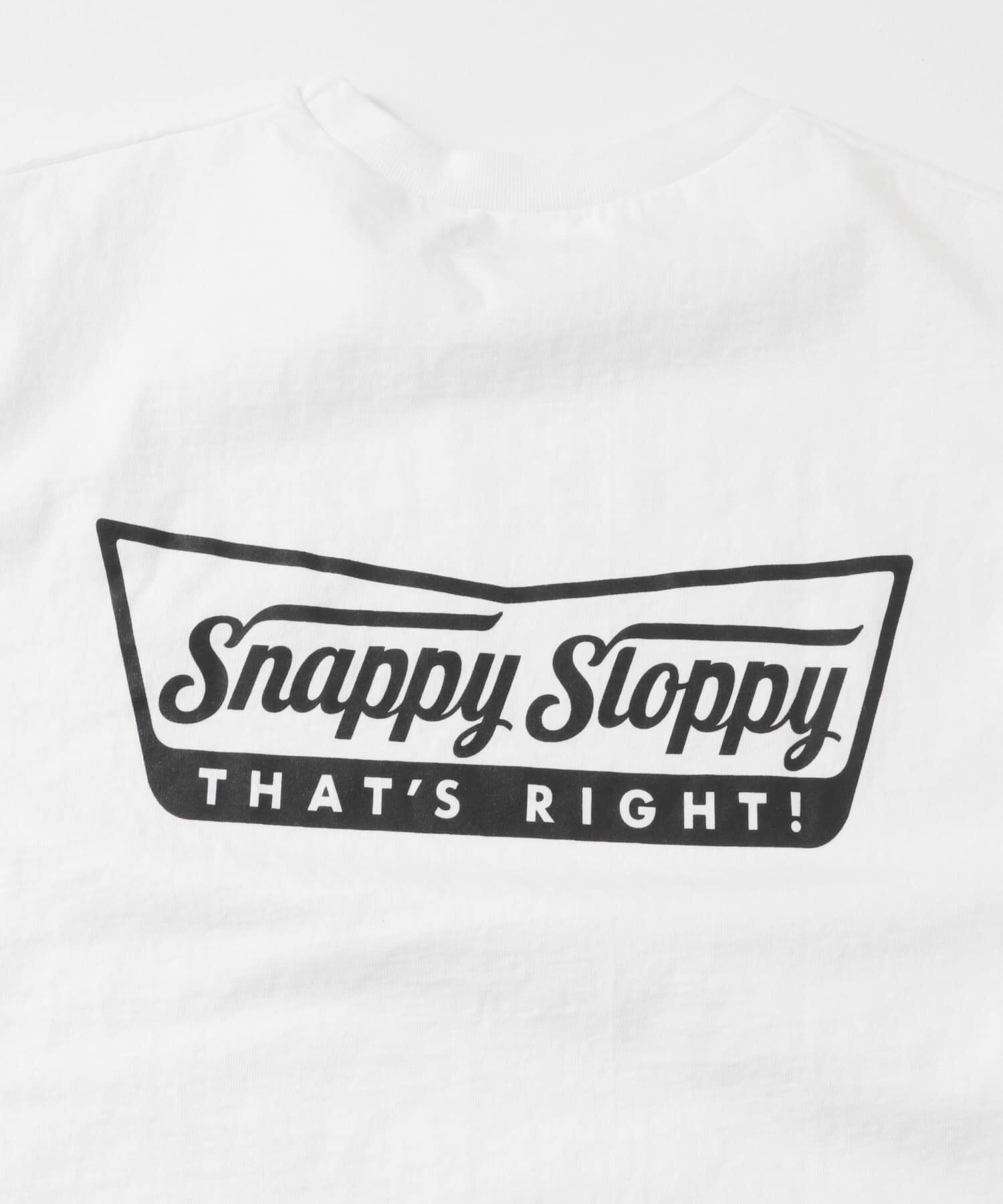 URBAN RESEARCH DOORS「『別注』SLOPPY SUPPLY&times;DOORS　SNAPPY T-SHIRTS」|Tシャツ・カットソー|