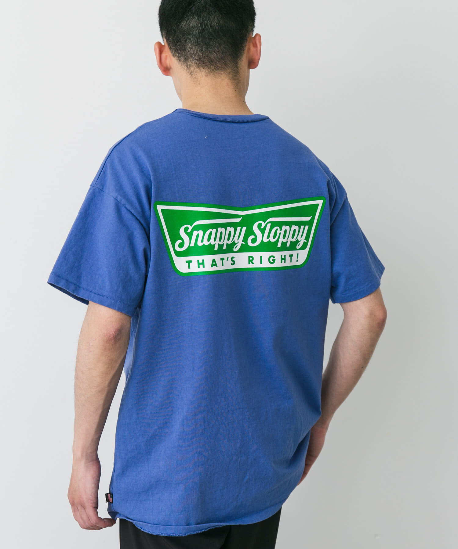URBAN RESEARCH DOORS「『別注』SLOPPY SUPPLY&times;DOORS　SNAPPY T-SHIRTS」|Tシャツ・カットソー|
