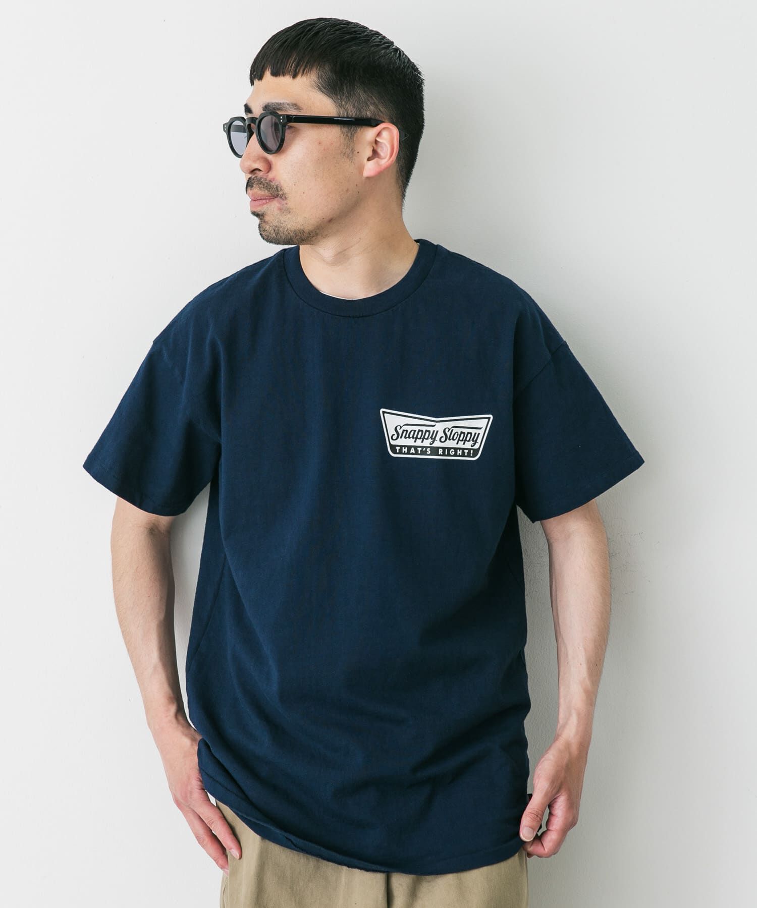 URBAN RESEARCH DOORS「『別注』SLOPPY SUPPLY&times;DOORS　SNAPPY T-SHIRTS」|Tシャツ・カットソー|
