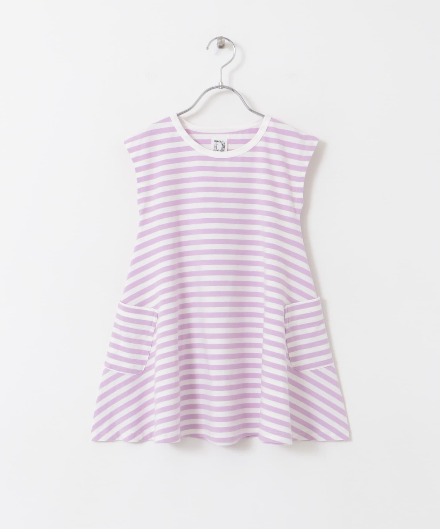 URBAN RESEARCH DOORS「ボーダーフレアワンピース(KIDS)」|ワンピース|