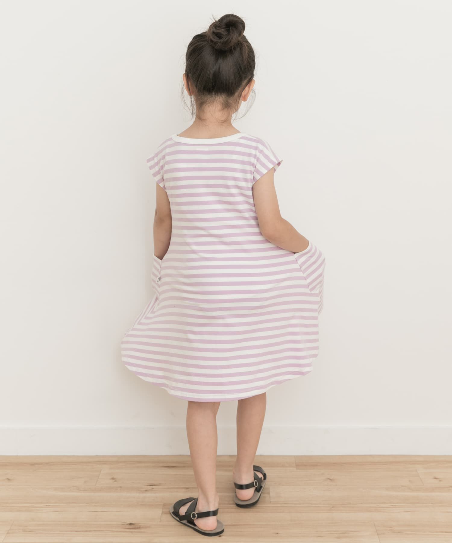 URBAN RESEARCH DOORS「ボーダーフレアワンピース(KIDS)」|ワンピース|