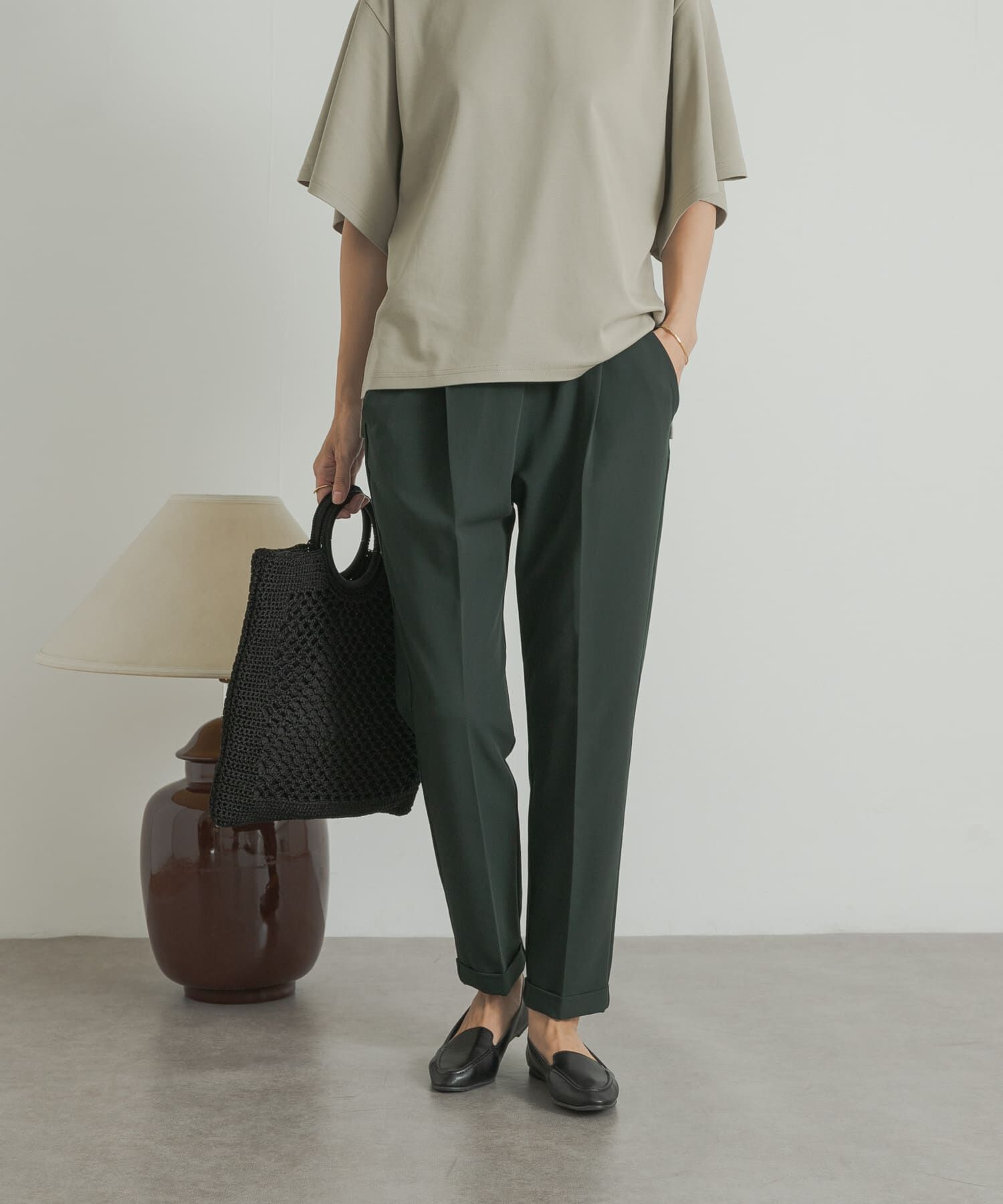 URBAN RESEARCH DOORS「ストレッチテーパードイージーパンツ」|その他|