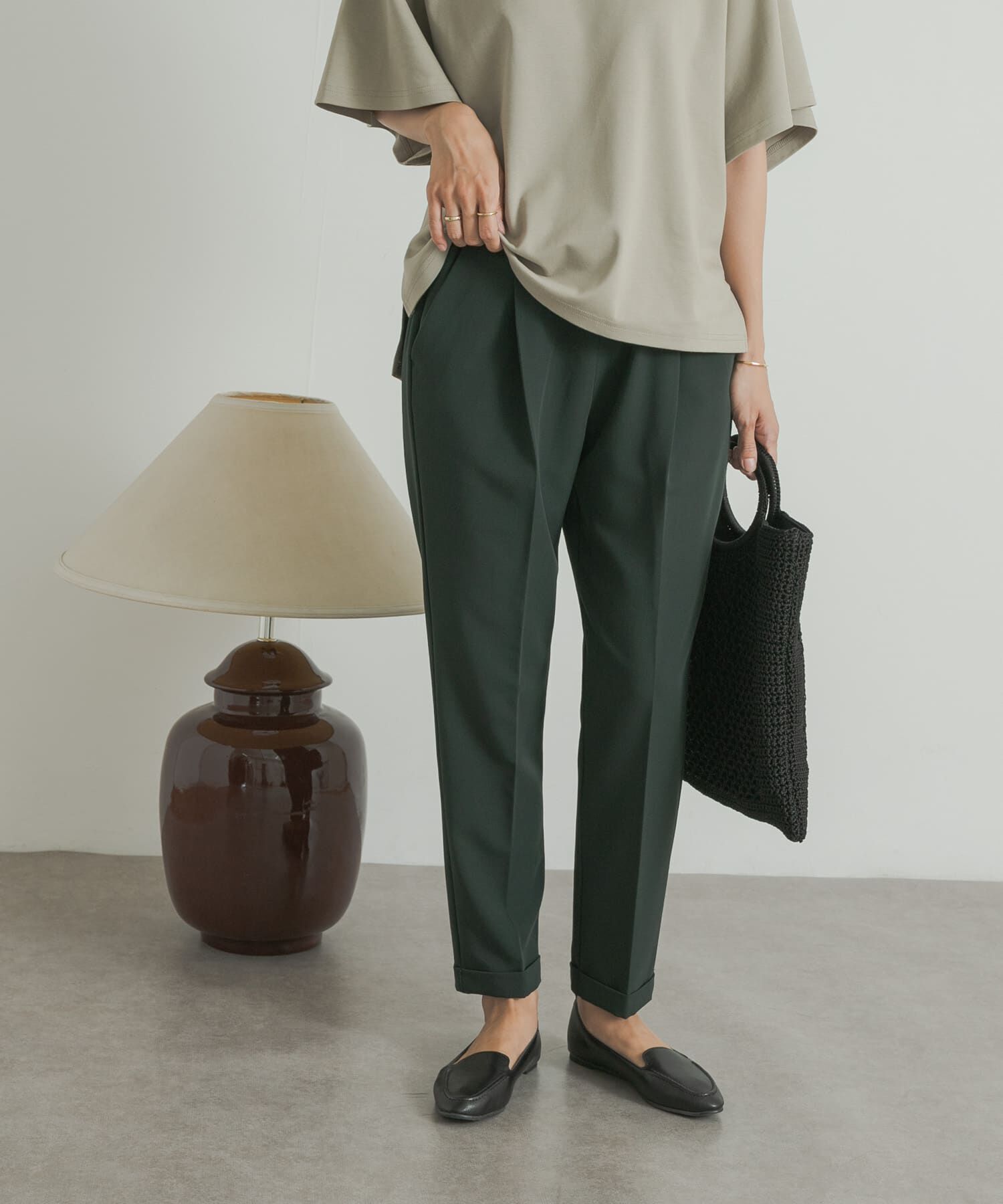 URBAN RESEARCH DOORS「ストレッチテーパードイージーパンツ」|その他|