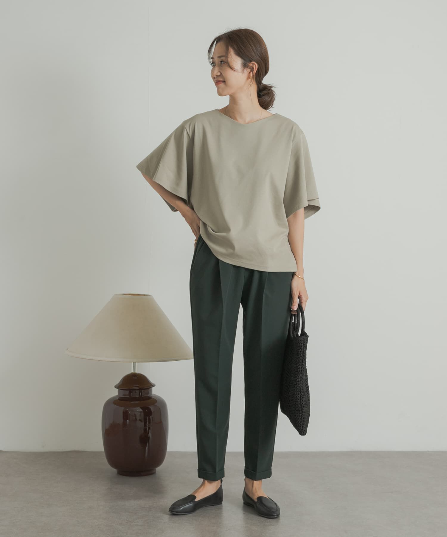 URBAN RESEARCH DOORS「ストレッチテーパードイージーパンツ」|その他|