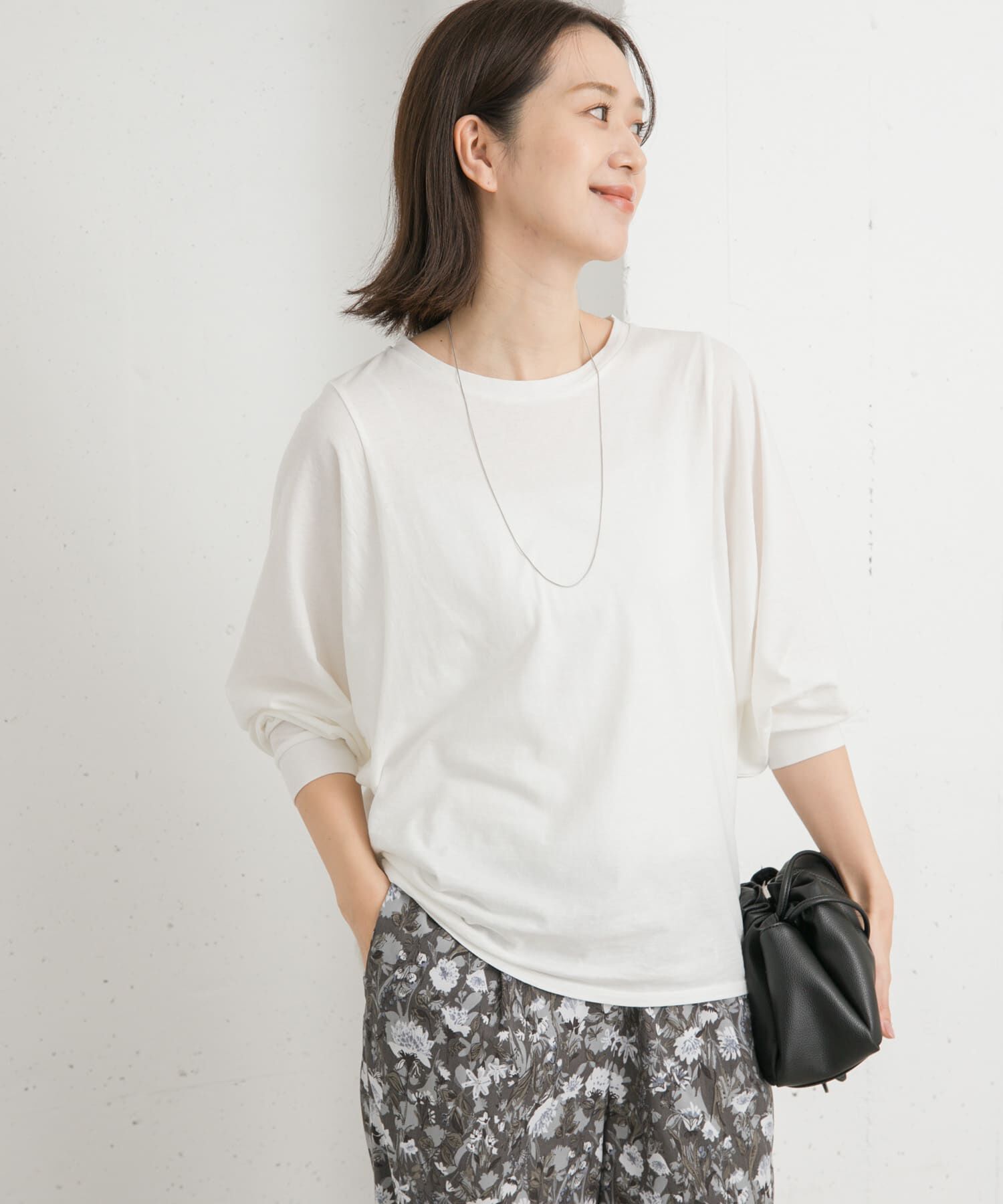 URBAN RESEARCH DOORS「ドルマンルーズロングTシャツ」|Tシャツ・カットソー|