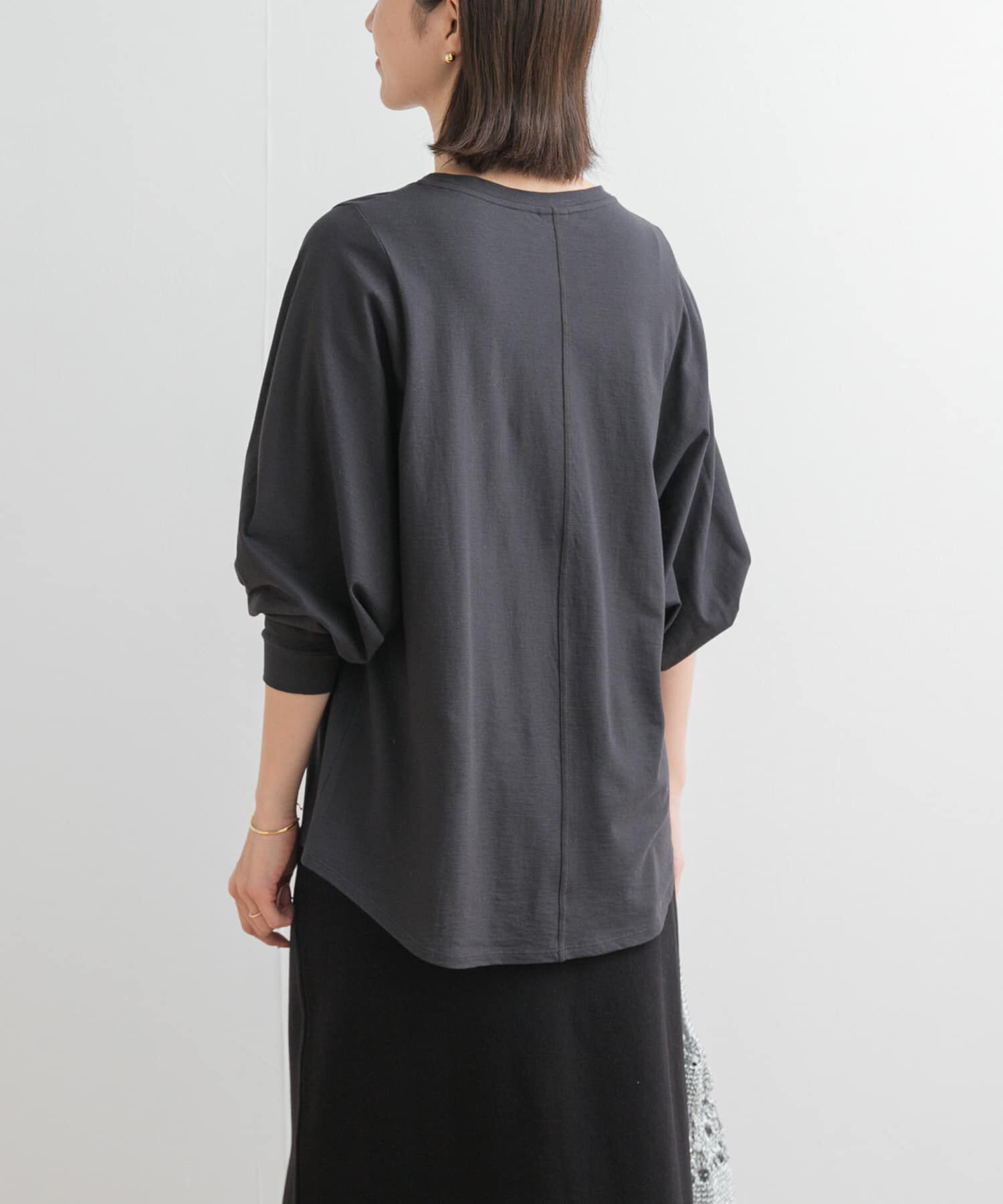 URBAN RESEARCH DOORS「ドルマンルーズロングTシャツ」|Tシャツ・カットソー|