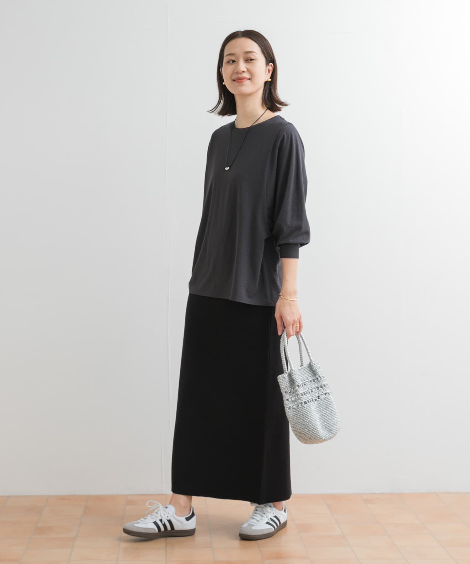 URBAN RESEARCH DOORS「ドルマンルーズロングTシャツ」|Tシャツ・カットソー|