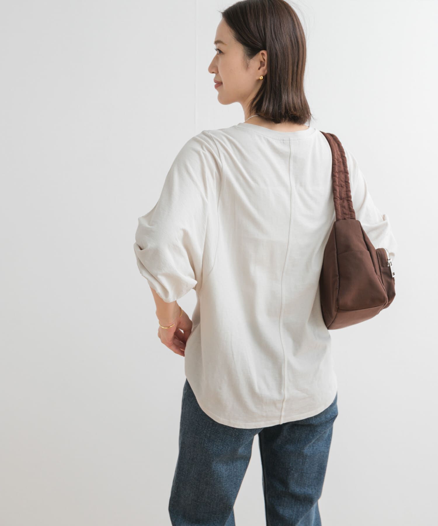 URBAN RESEARCH DOORS「ドルマンルーズロングTシャツ」|Tシャツ・カットソー|