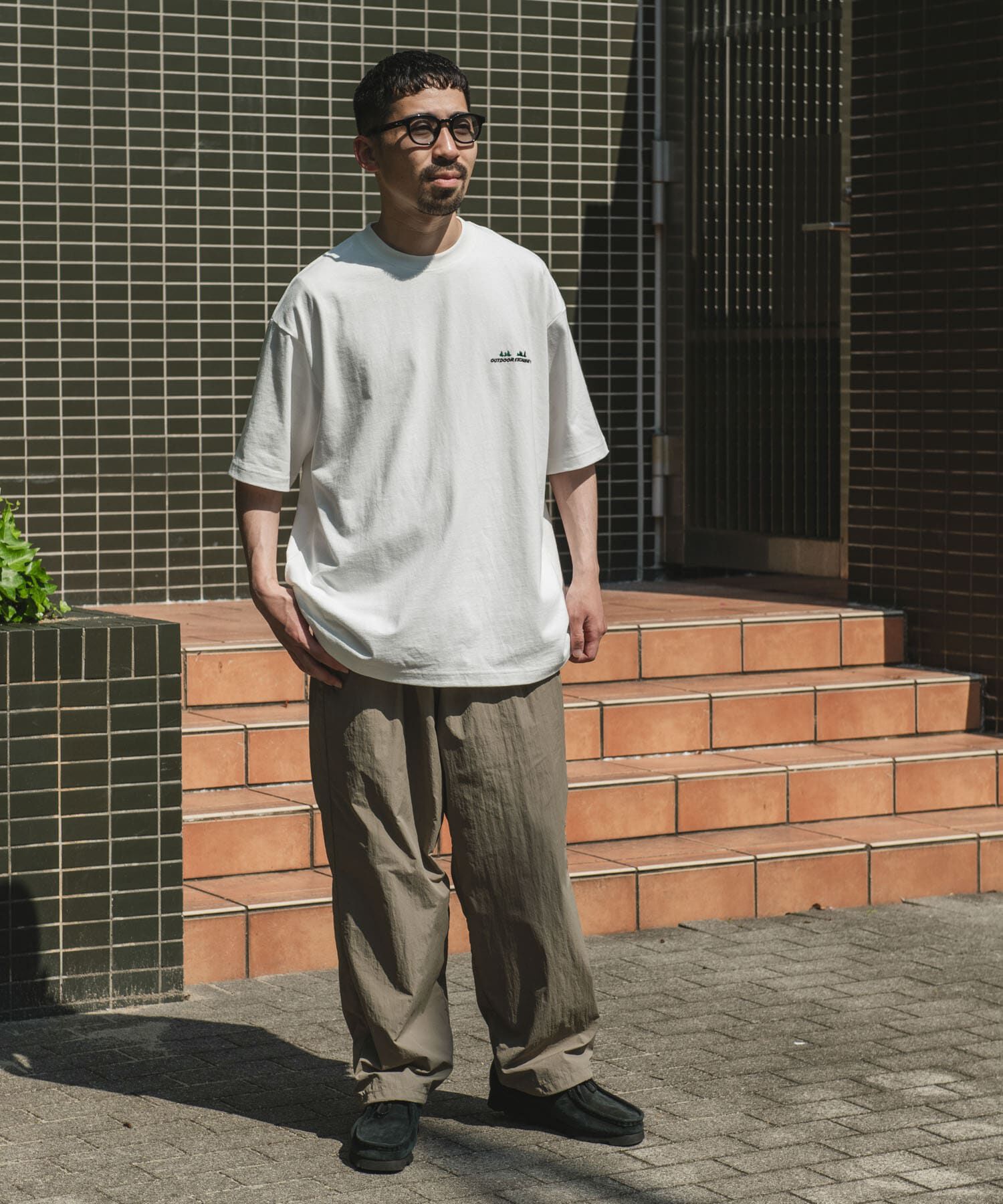 URBAN RESEARCH DOORS「OUTDOOR EXCHANGE SHORT-SLEEVE T-SHIRTS」|Tシャツ・カットソー|