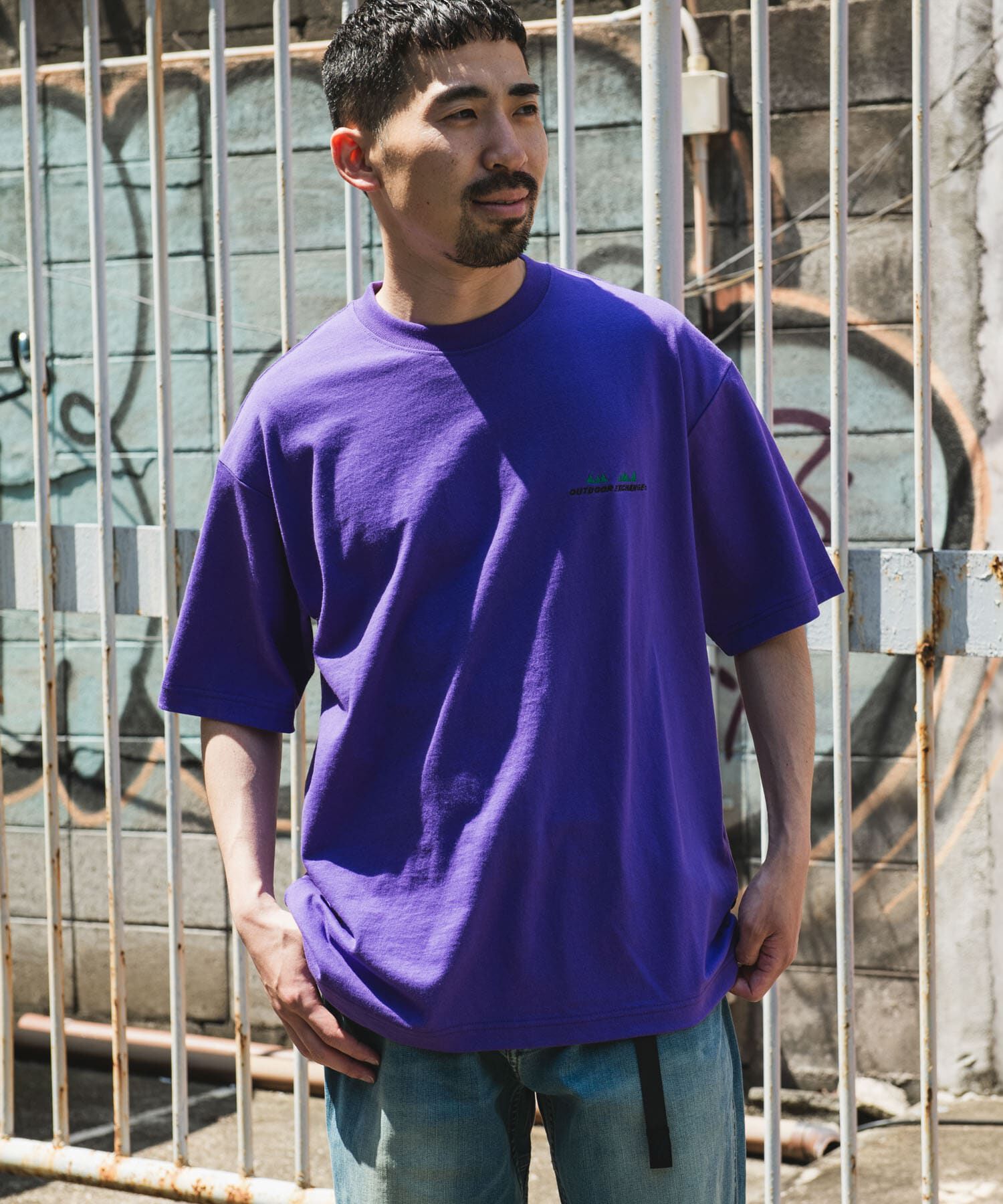 URBAN RESEARCH DOORS「OUTDOOR EXCHANGE SHORT-SLEEVE T-SHIRTS」|Tシャツ・カットソー|