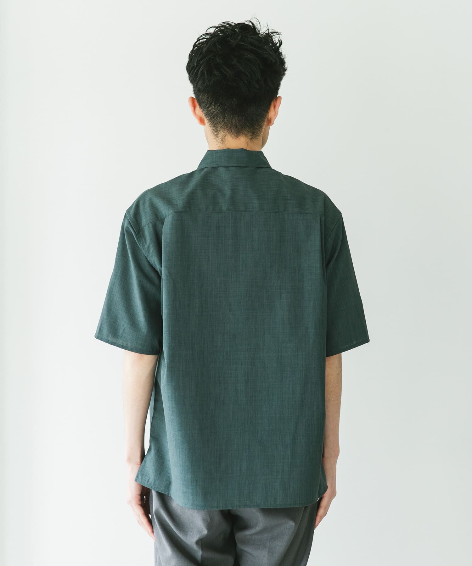 URBAN RESEARCH DOORS「『UR TECH DRYLUXE』ZIP SHIRTS」|シャツ・ブラウス|