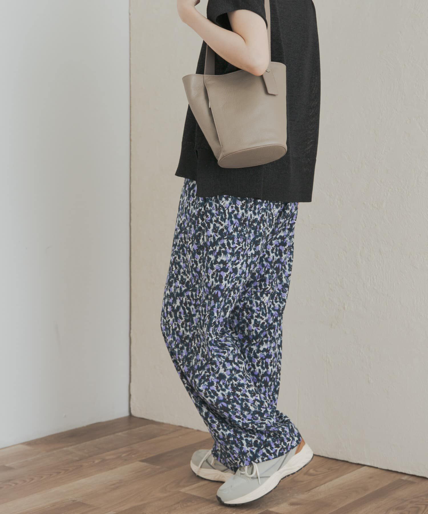 URBAN RESEARCH DOORS「『接触冷感/吸水速乾/ｲｰｼﾞｰｹｱ』ﾌﾗﾜｰﾌﾟﾘﾝﾄﾄﾞﾗｲﾀｯ  」|その他|