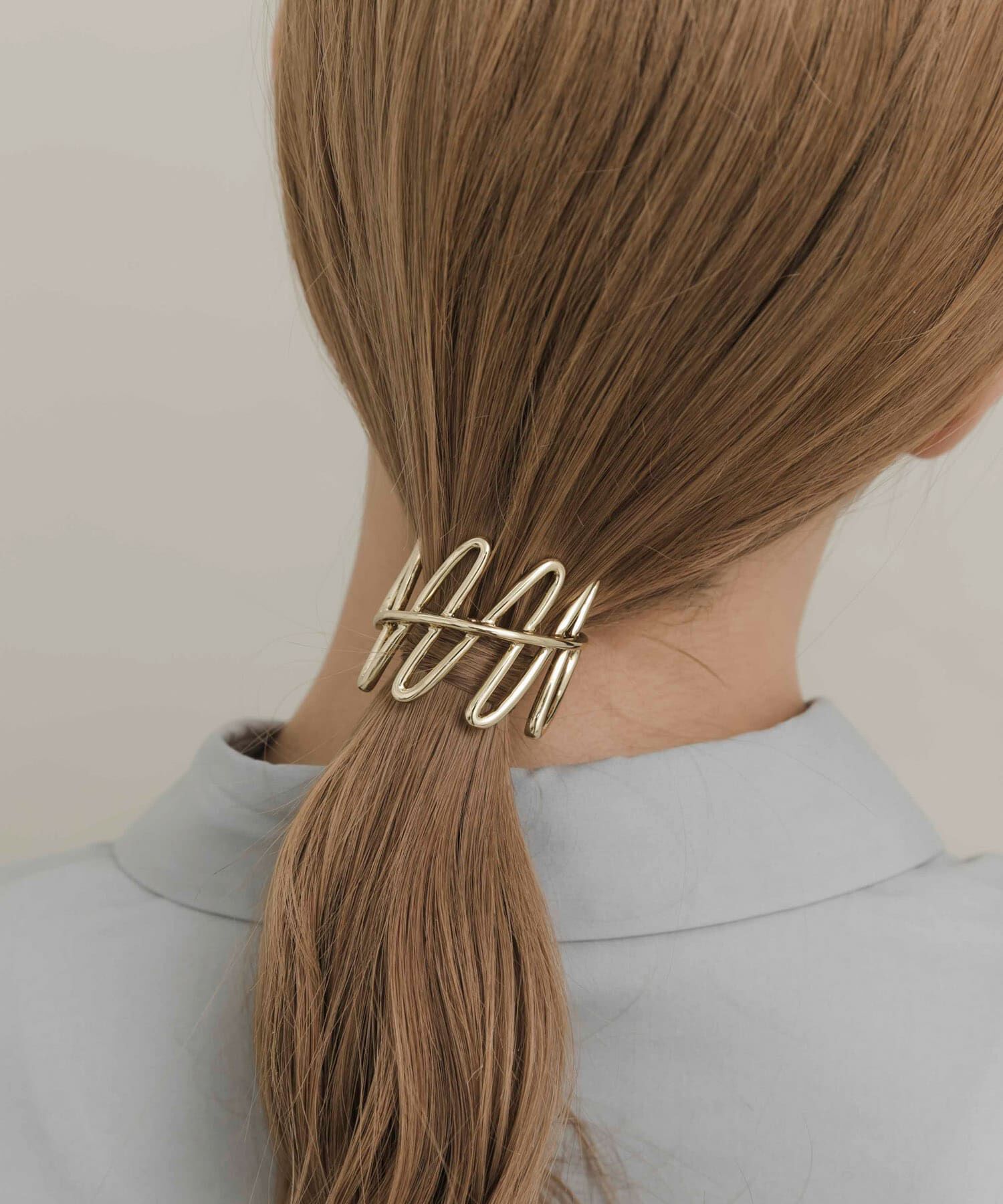 SMELLY「ウェーブラインヘアカフセット」|ヘアゴム・シュシュ|