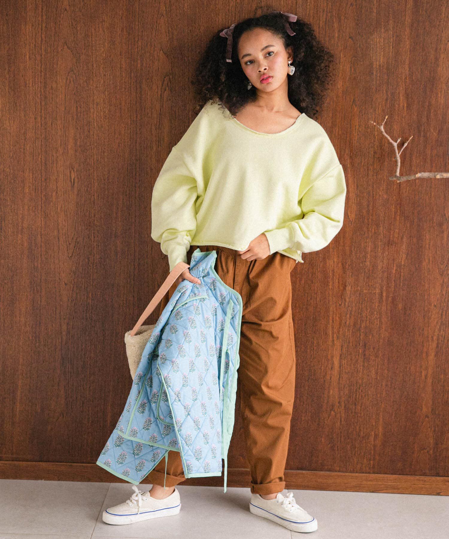 Sonny Label 「AyaKawasaki　カットオフスウェット」|スウェット・ジャージ|