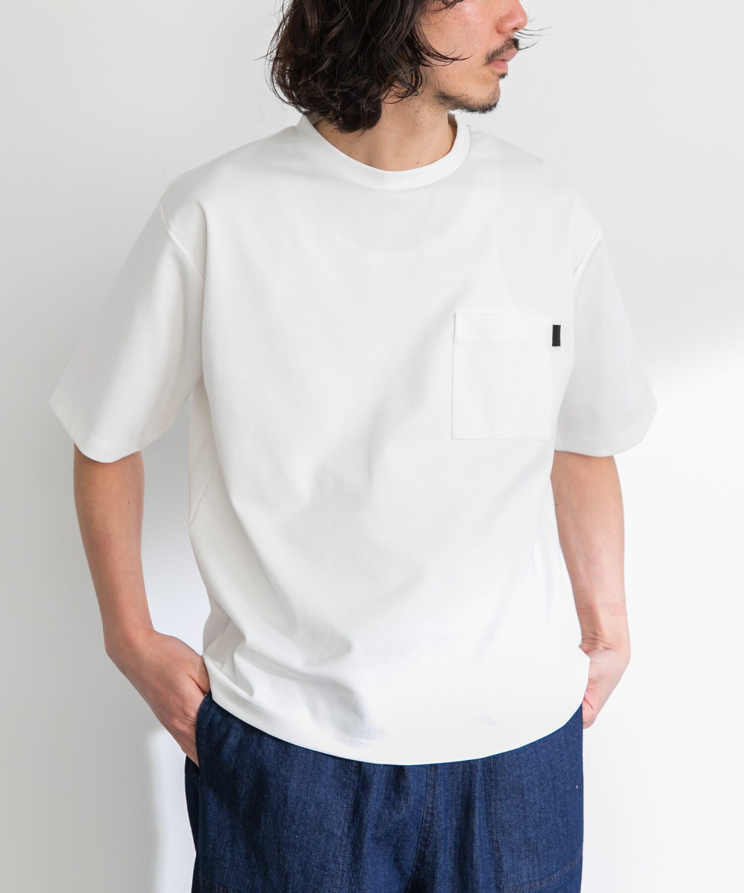 Sonny Label 「ポンチポケット付ショートスリーブTシャツ」|Tシャツ・カットソー|