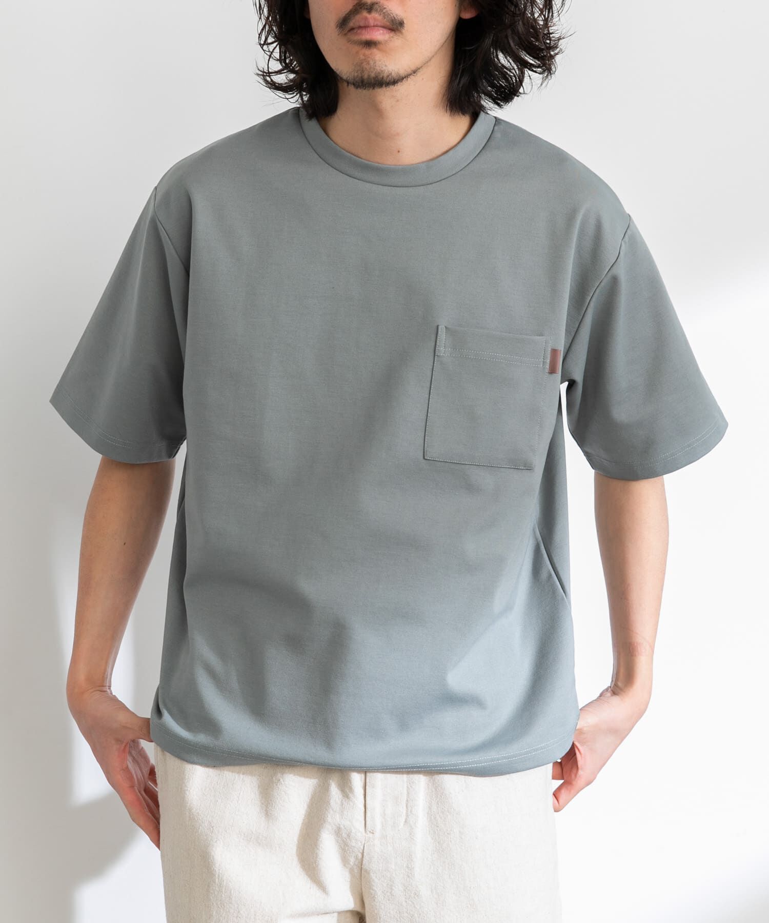 Sonny Label 「ポンチポケット付ショートスリーブTシャツ」|Tシャツ・カットソー|