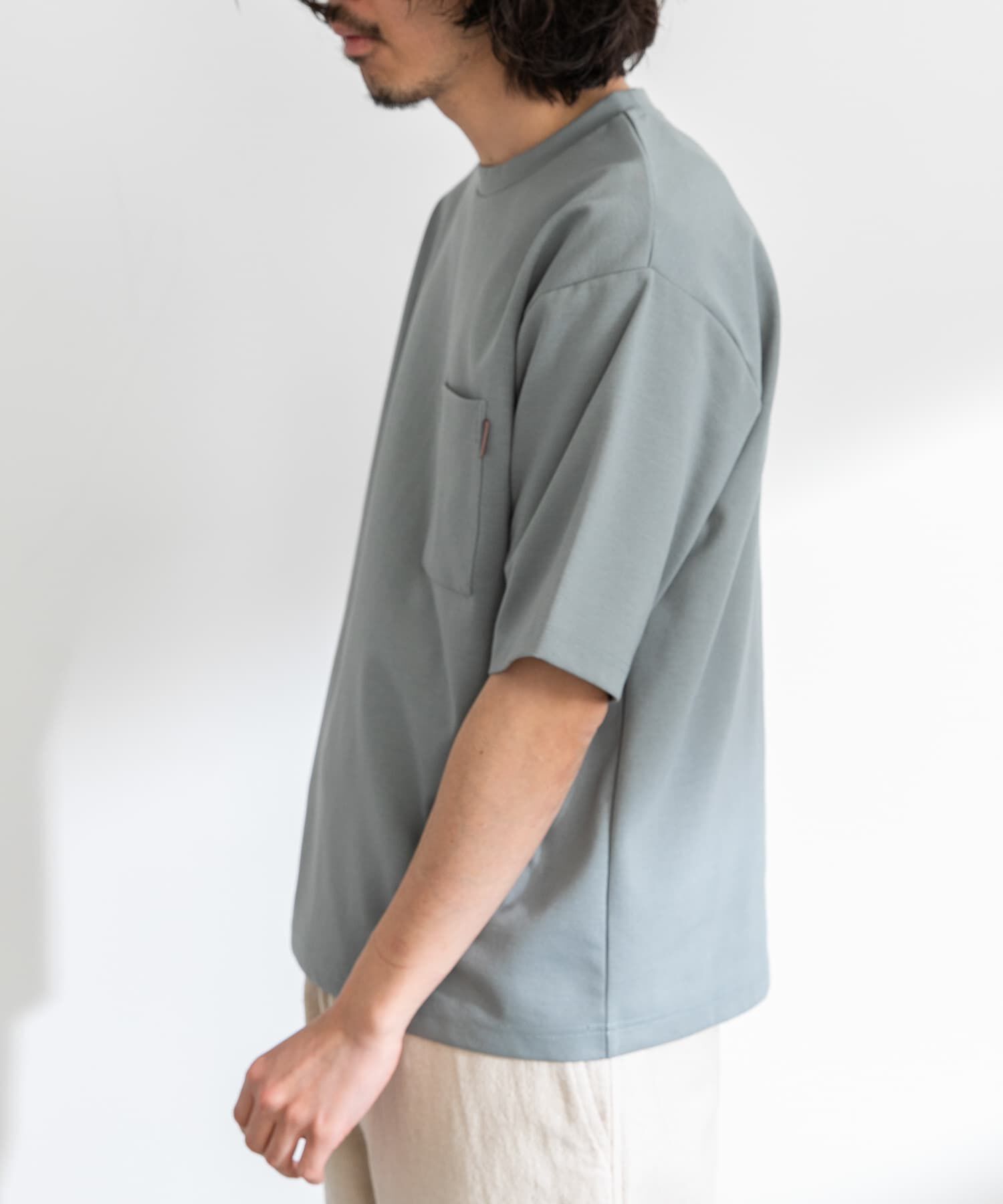 Sonny Label 「ポンチポケット付ショートスリーブTシャツ」|Tシャツ・カットソー|