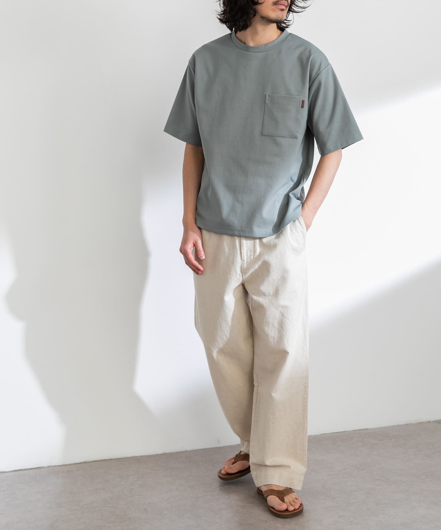 Sonny Label 「ポンチポケット付ショートスリーブTシャツ」|Tシャツ・カットソー|