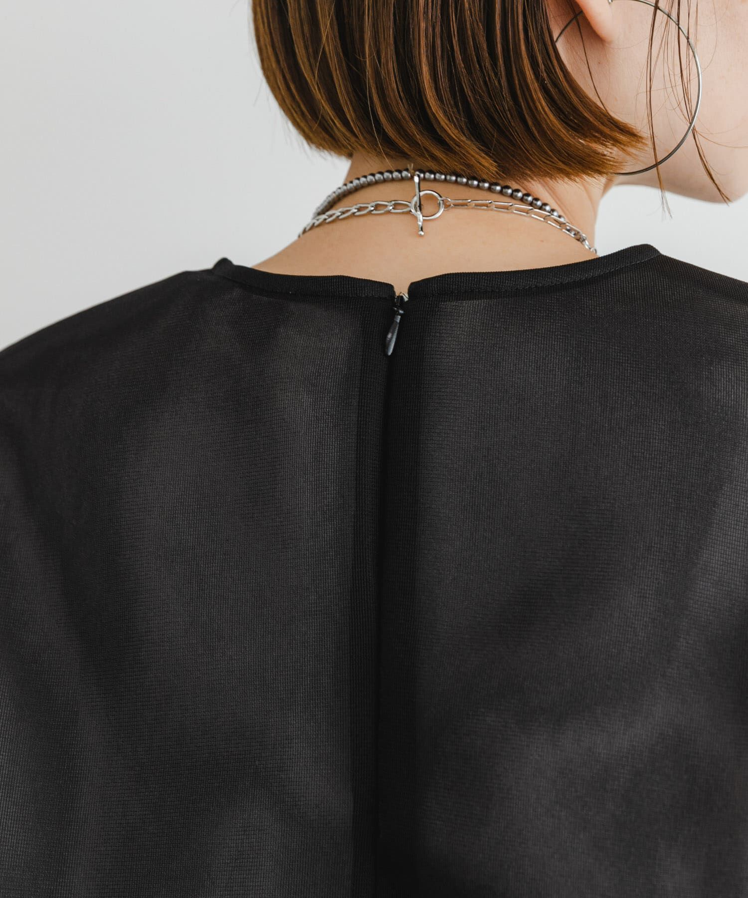 URBAN RESEARCH ROSSO「F by ROSSO　シアーショートブラウス」|シャツ・ブラウス|