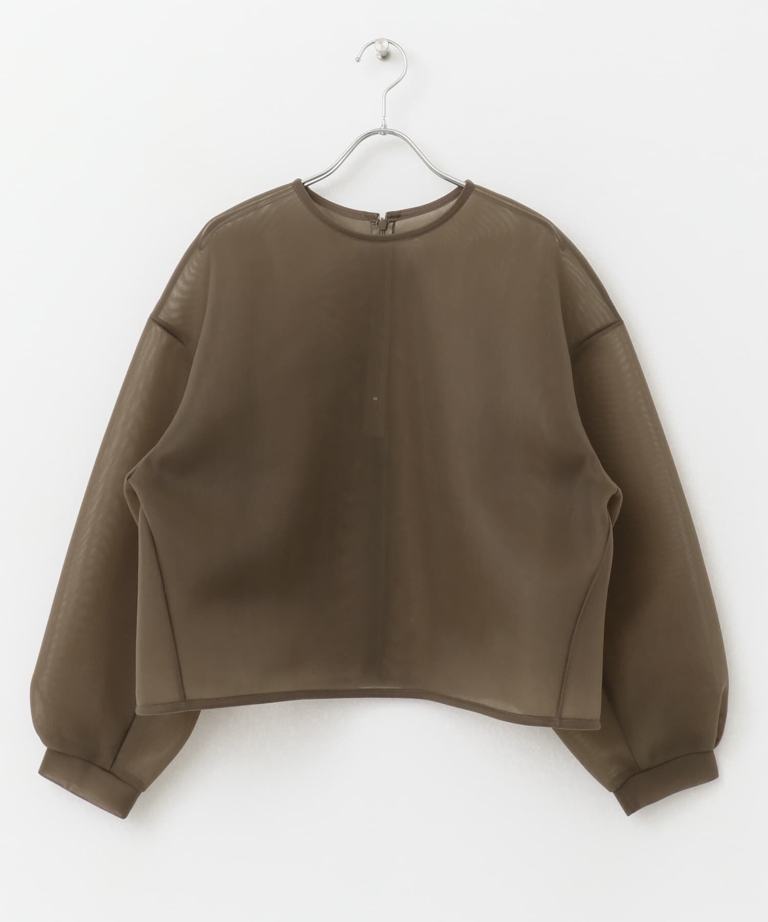 URBAN RESEARCH ROSSO「F by ROSSO　シアーショートブラウス」|シャツ・ブラウス|