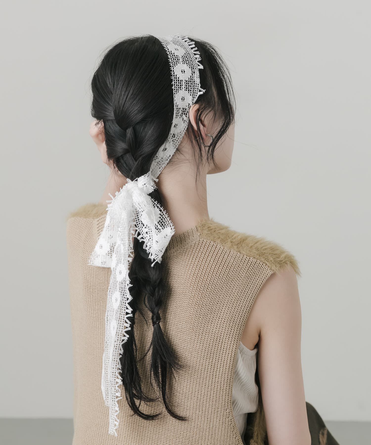 SMELLY「マルチレースセットネックレスB」|ネックレス|