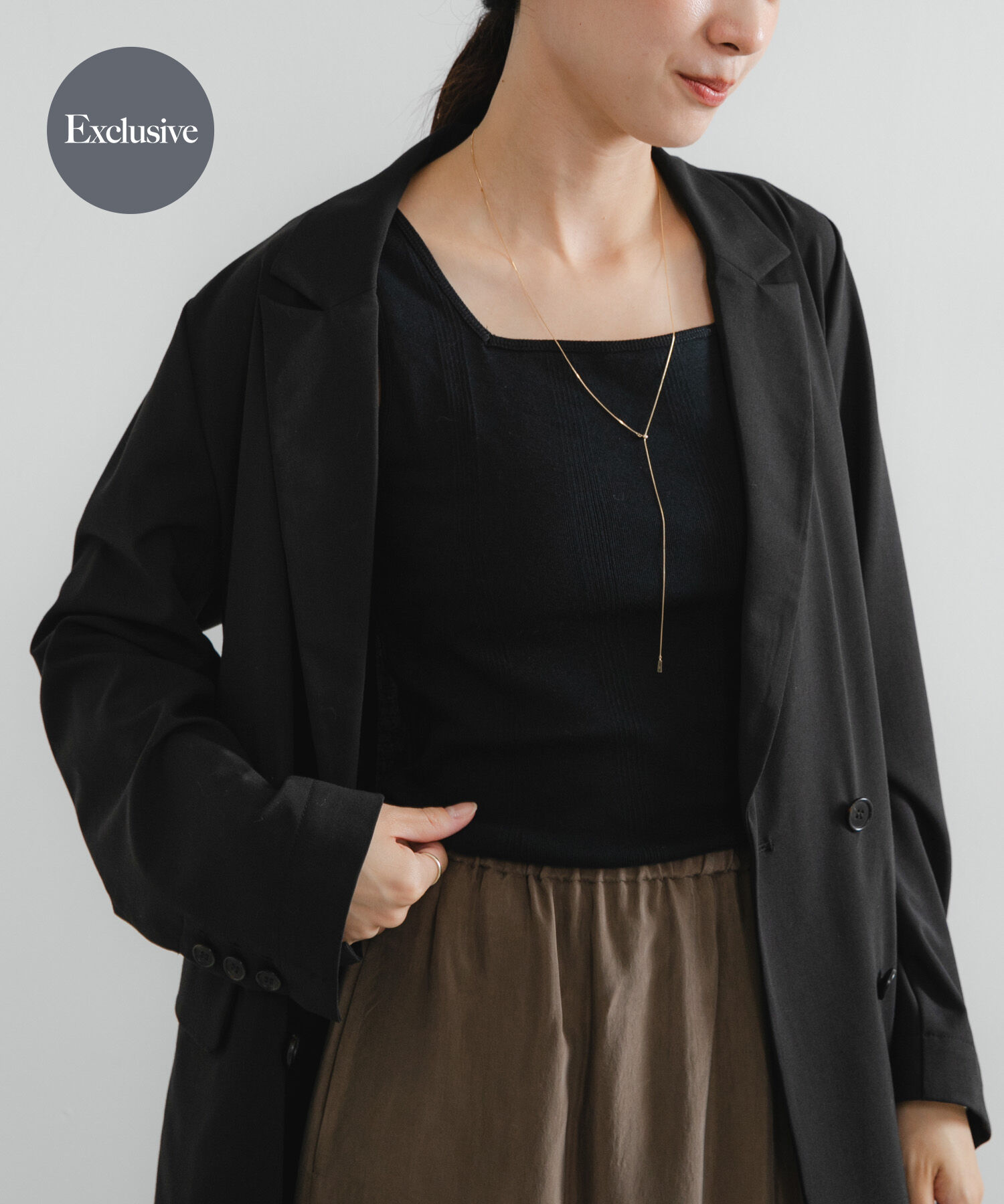 URBAN RESEARCH「『別注』Miller&times;URBAN RESEARCH　カップ付タンクトップ」|タンクトップ|ブラック