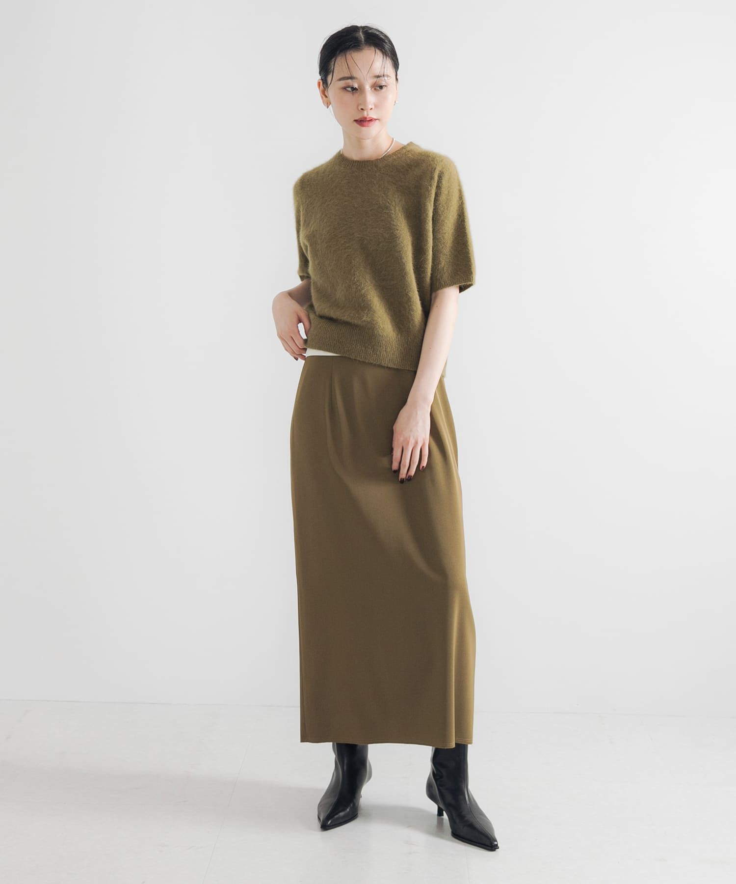 URBAN RESEARCH「マーベルトストレートミディスカート」|スカート|