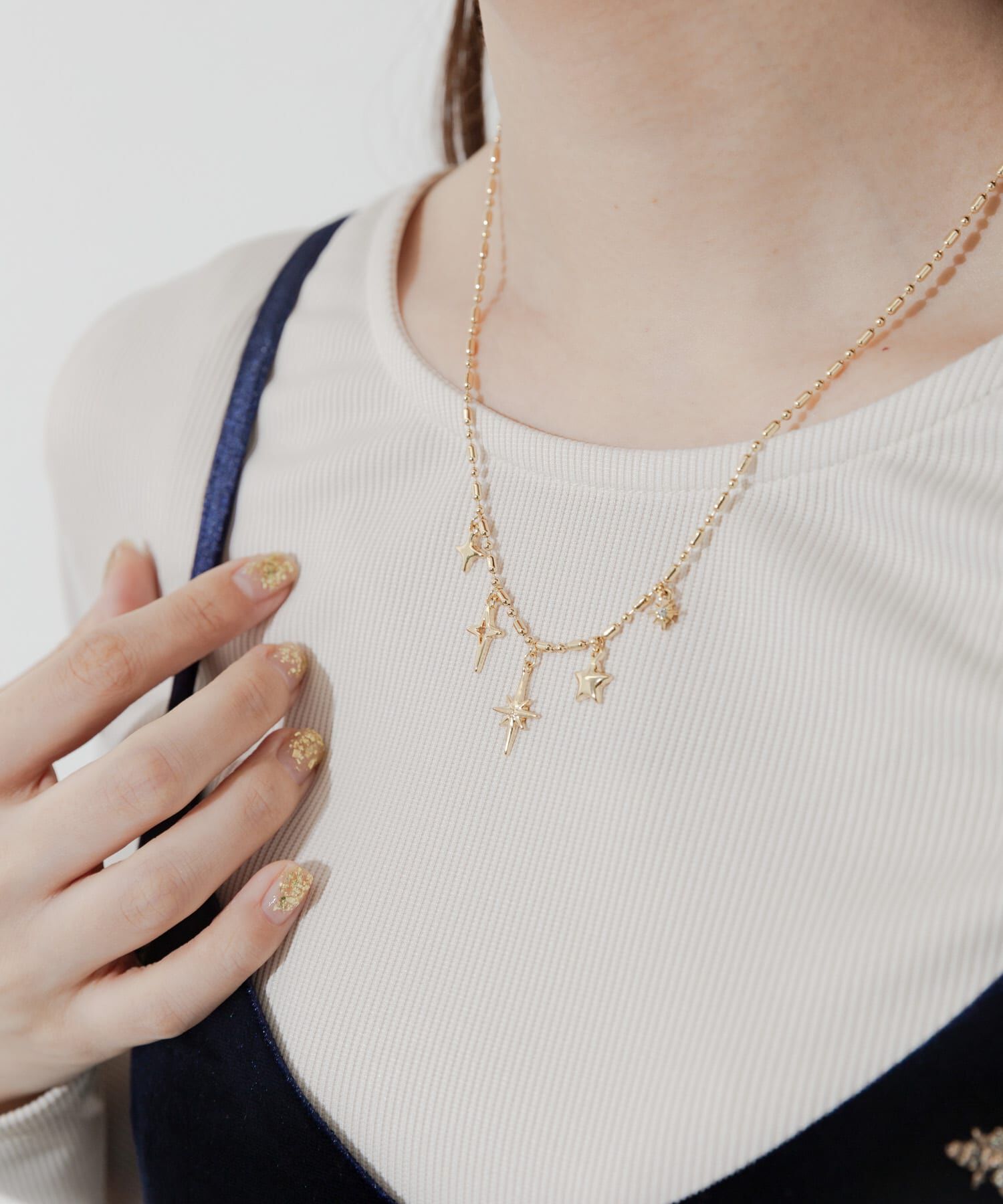 SMELLY「トゥインクルチャームネックレス」|ネックレス|