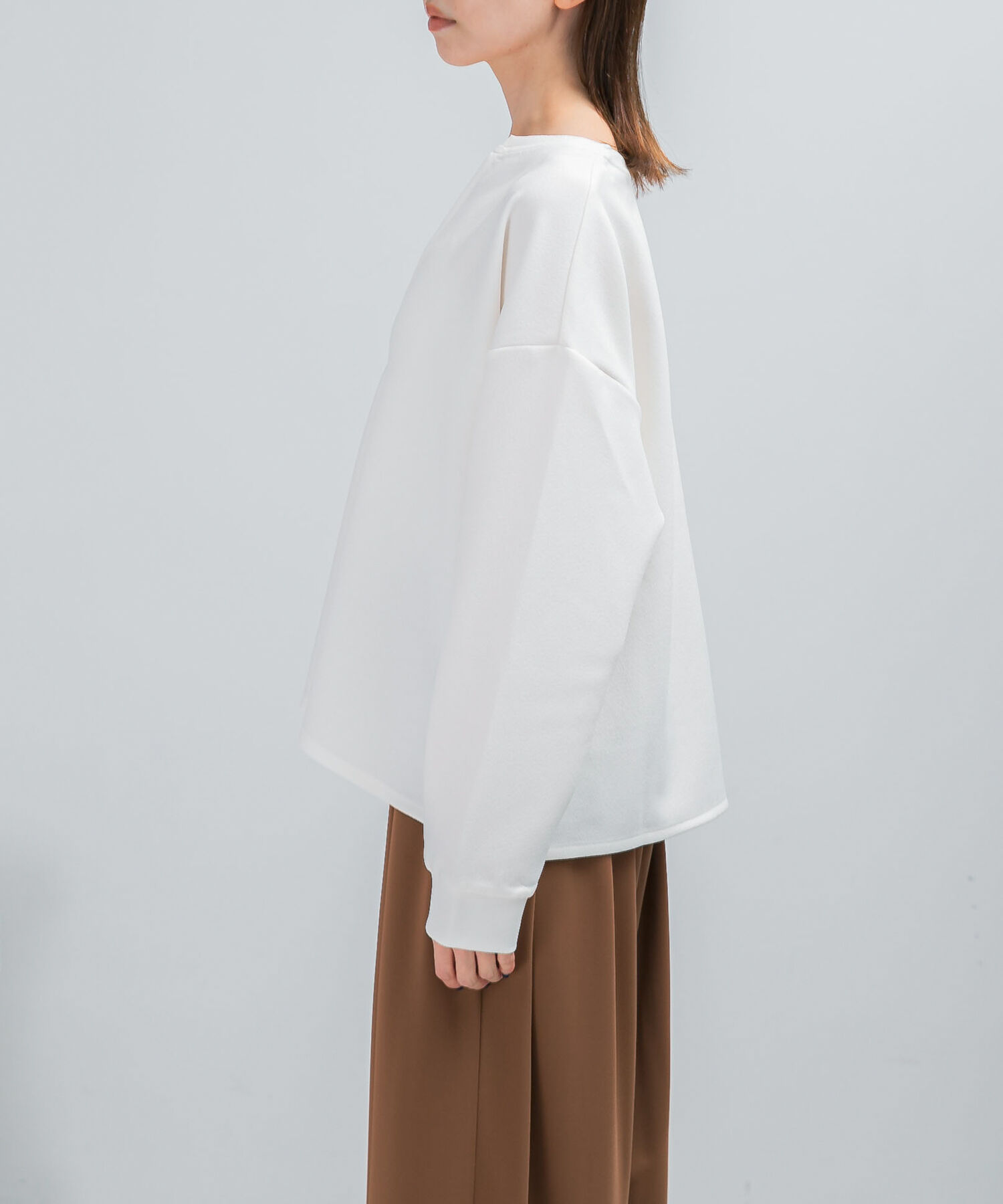 URBAN RESEARCH ROSSO「Vネックジョーゼットプルオーバー」|Tシャツ・カットソー|