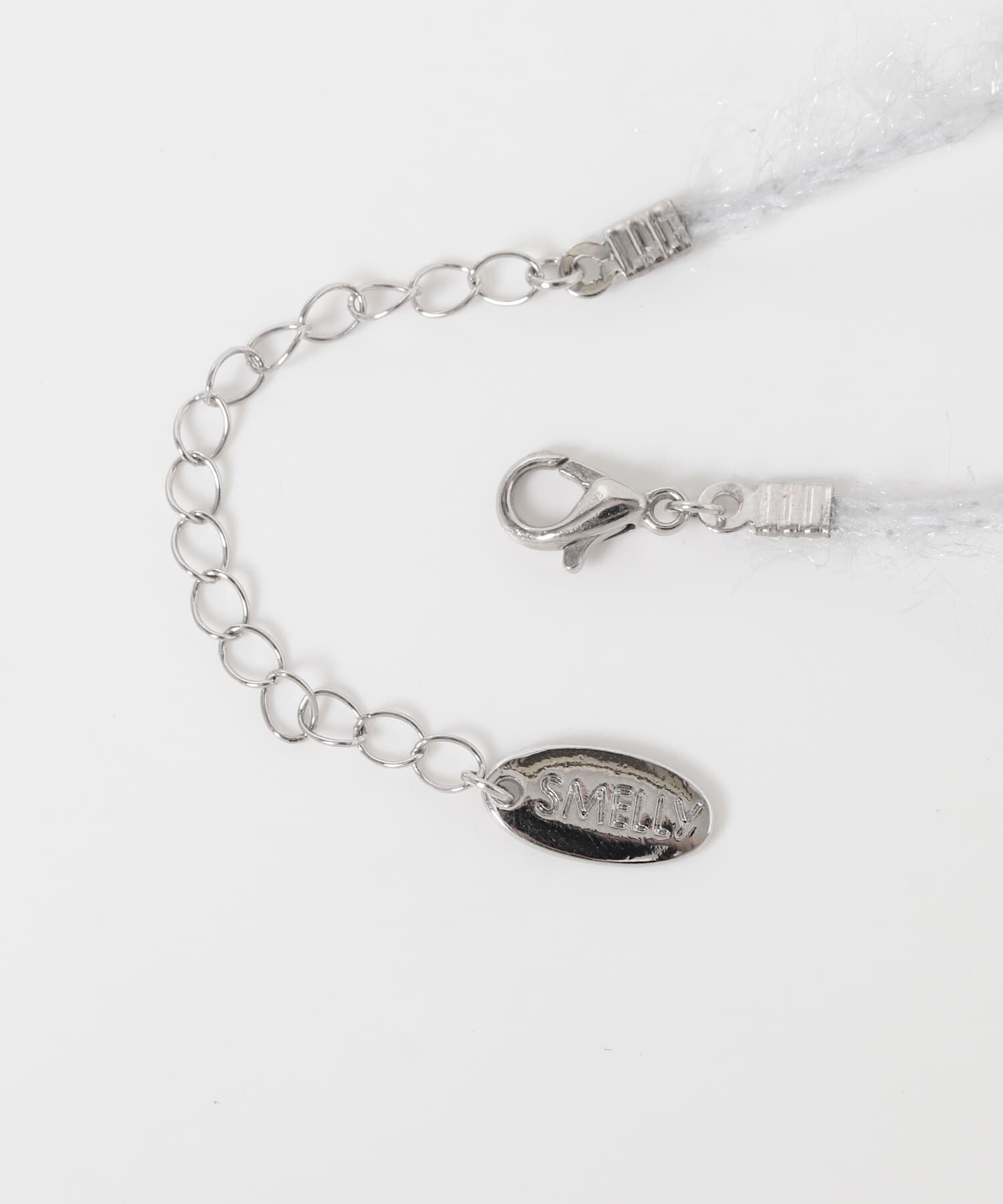 SMELLY「ウールヤーンチャームコードチョーカーネックレス」|ネックレス|